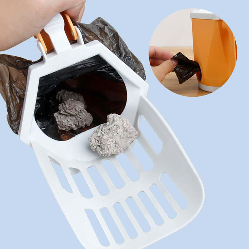 Self Cleaning Cat Litter Scoop – Portable Litter Shovel