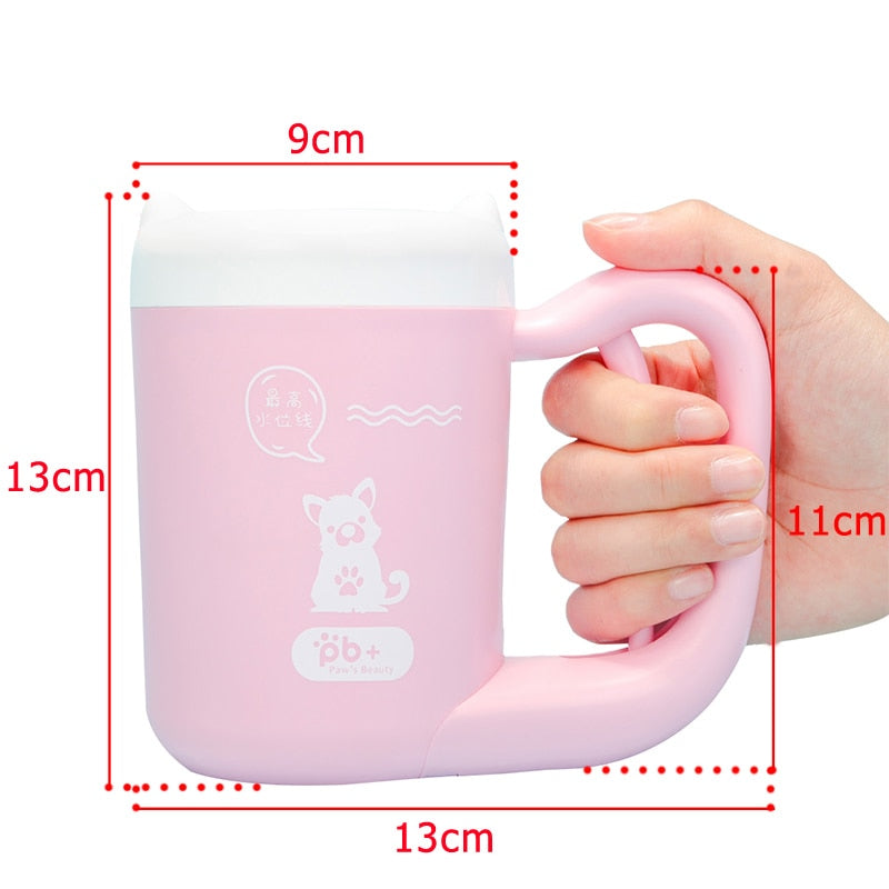 Dog Paw Cleaner – Silicone Paw Washing Cup for Cats & Dogs