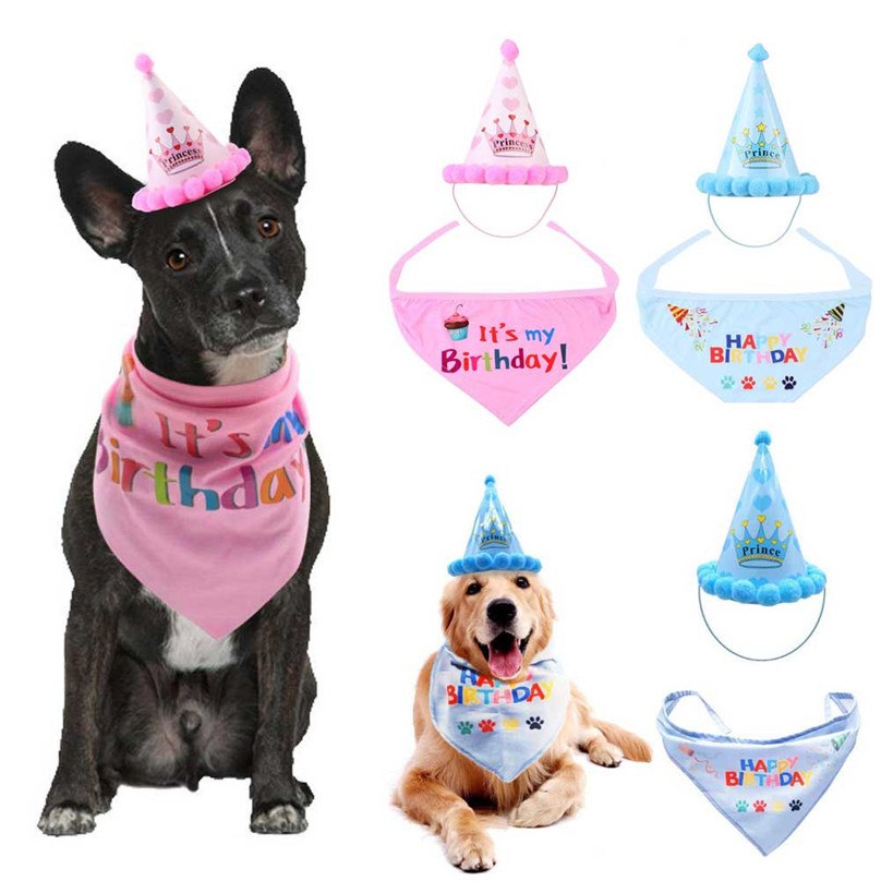 Pet Birthday Hat – Cute Party Cap for Cats & Dogs