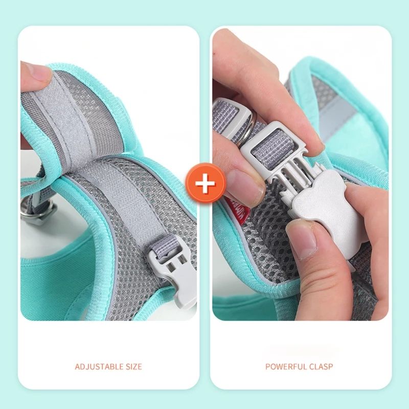 No Pull Dog Harness – Reflective Oxford Mesh Vest for Dogs
