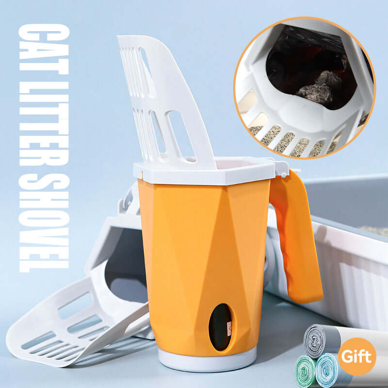 Self Cleaning Cat Litter Scoop – Portable Litter Shovel