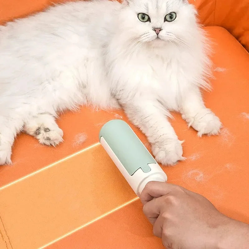 Pet Hair Remover Roller – Reusable Sticky Lint & Fur Cleaner