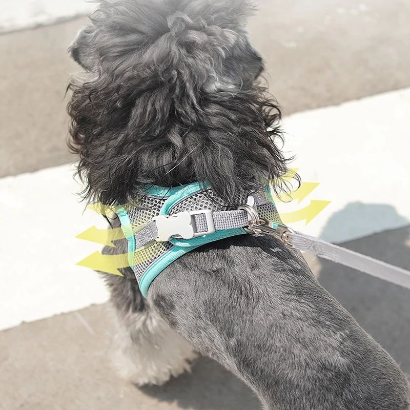 No Pull Dog Harness – Reflective Oxford Mesh Vest for Dogs