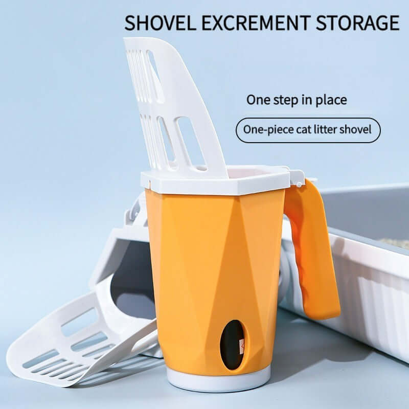 Self Cleaning Cat Litter Scoop – Portable Litter Shovel