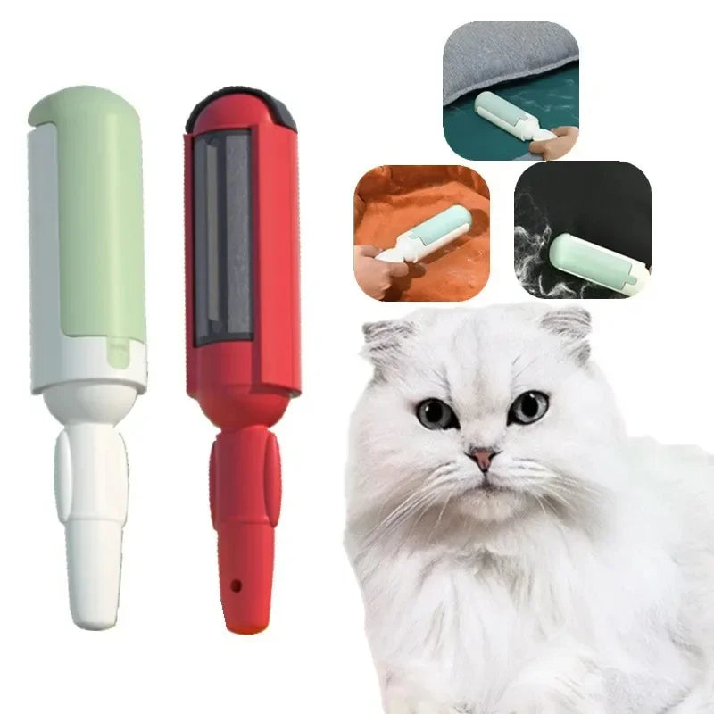 Pet Hair Remover Roller – Reusable Sticky Lint & Fur Cleaner