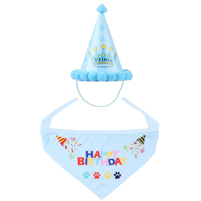 Pet Birthday Hat – Cute Party Cap for Cats & Dogs