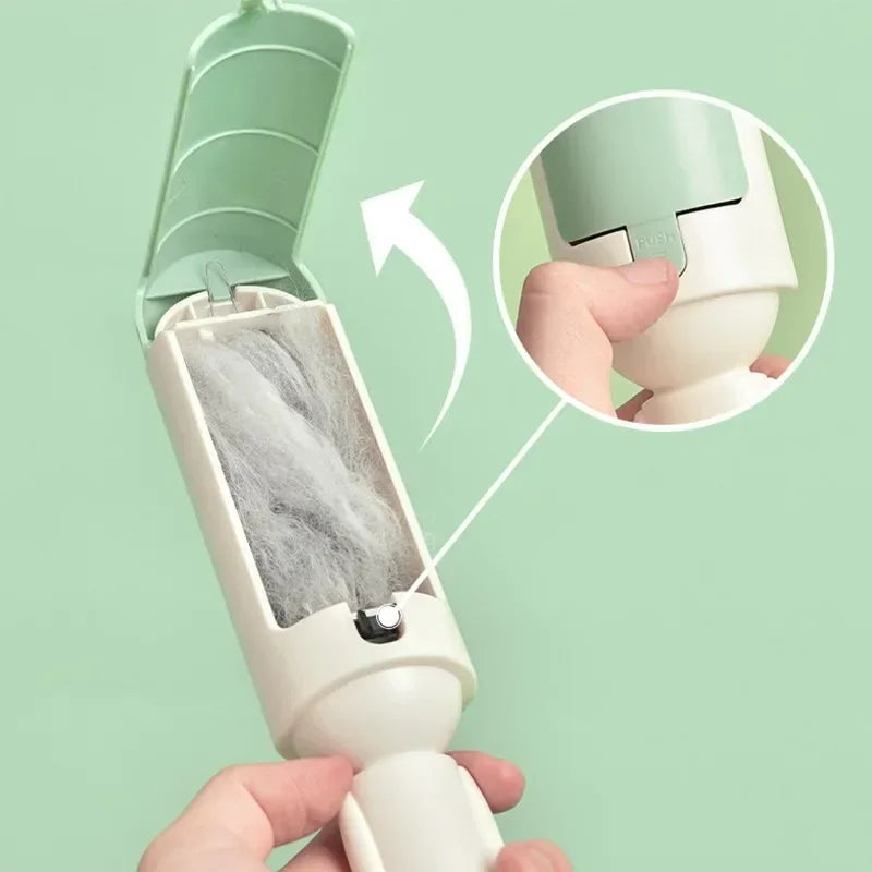 Pet Hair Remover Roller – Reusable Sticky Lint & Fur Cleaner
