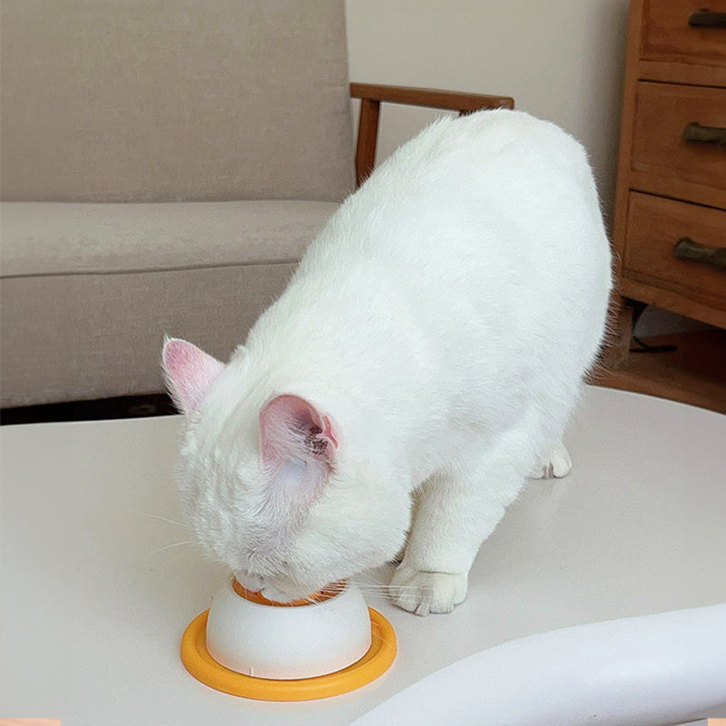 Slow Feeder Lick Mat for Dogs and Cats - Reduce Anxiety, Interactive Training & Licking Bowl for Puppies and Kittens