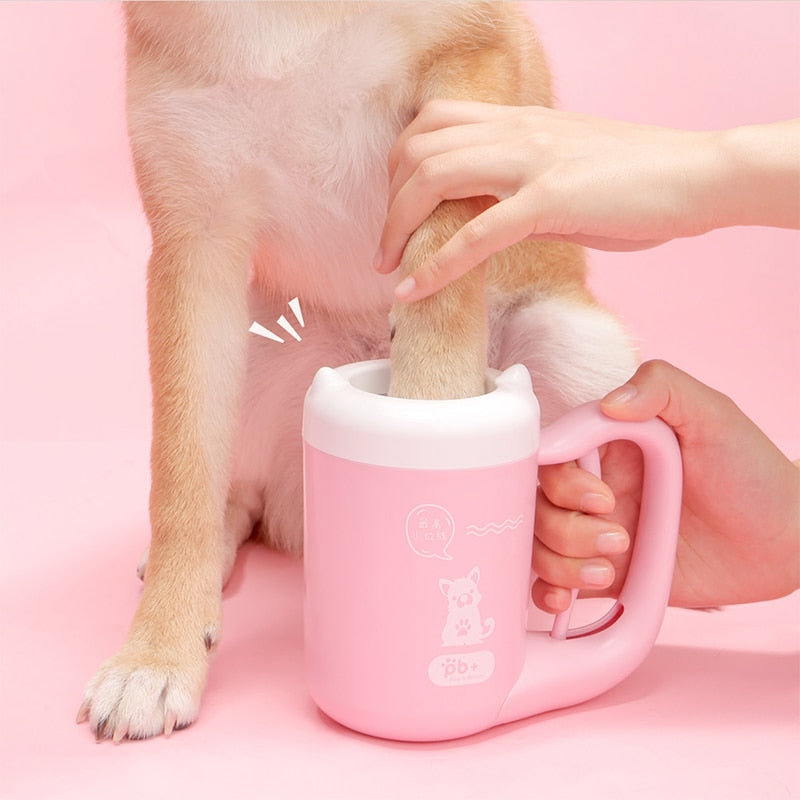 Dog Paw Cleaner – Silicone Paw Washing Cup for Cats & Dogs