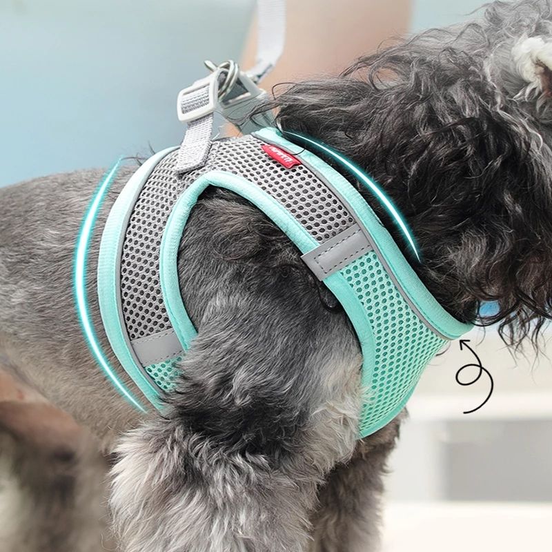 No Pull Dog Harness – Reflective Oxford Mesh Vest for Dogs